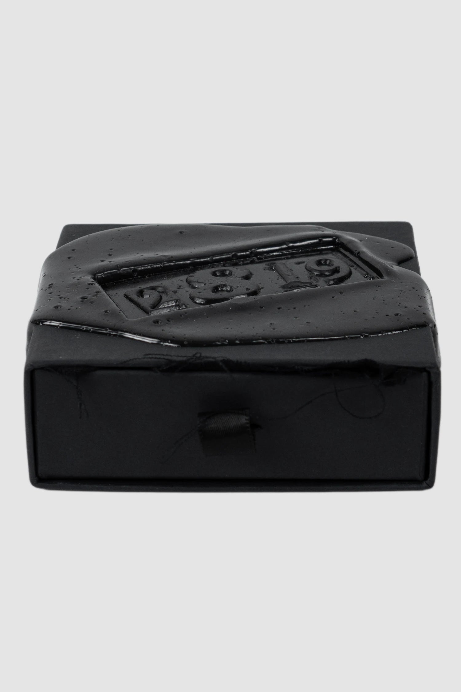 2819 Jewelry - Oxidized Silver Ring with Flat Dome Profile box