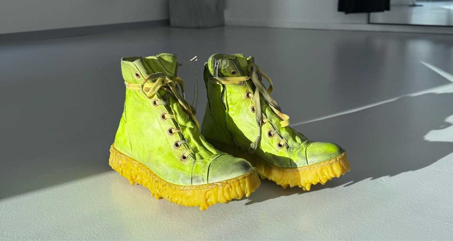 Footwear collection new Banner at Mono-Krom Gallery