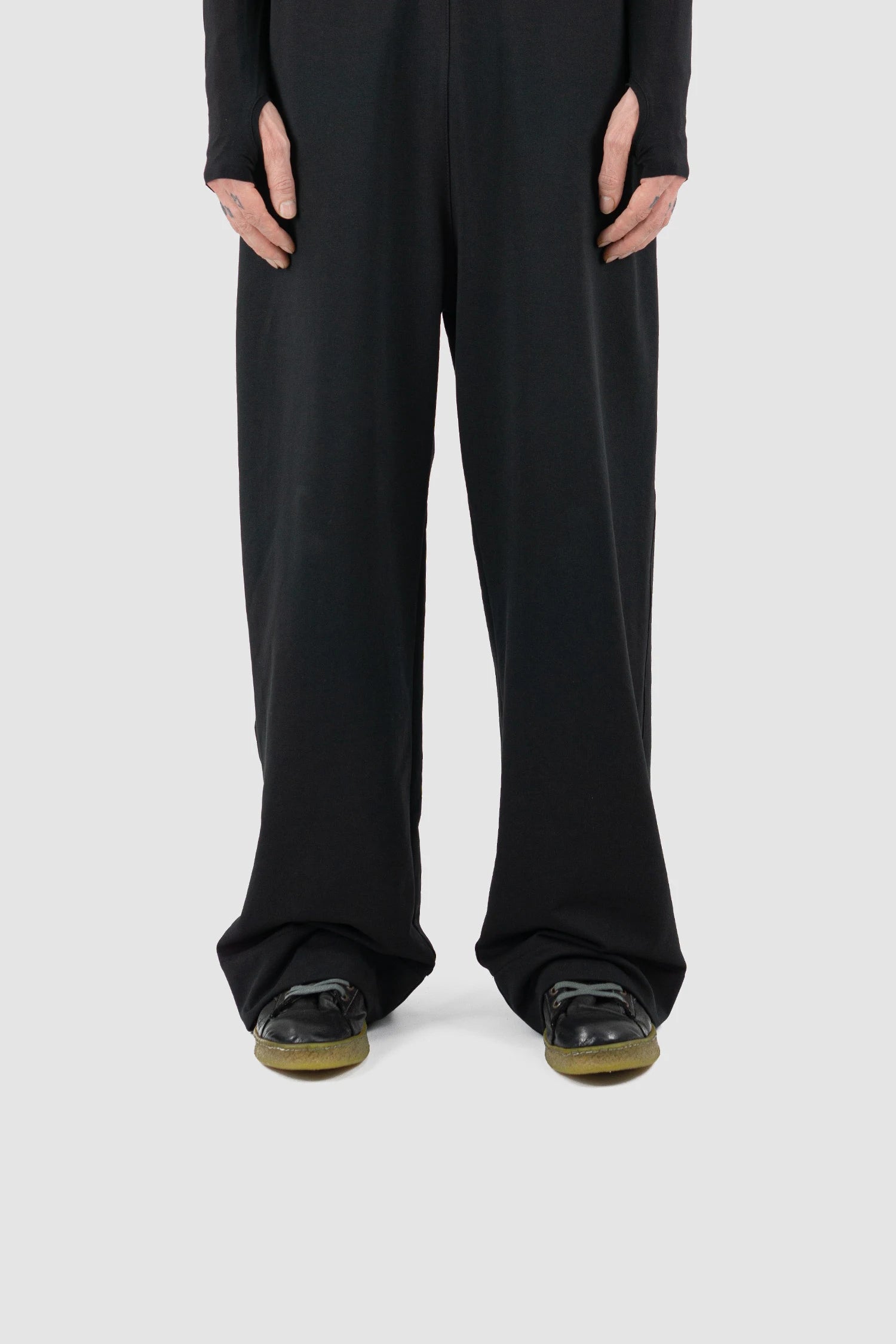 Schwarzer Grit High Top Sneaker