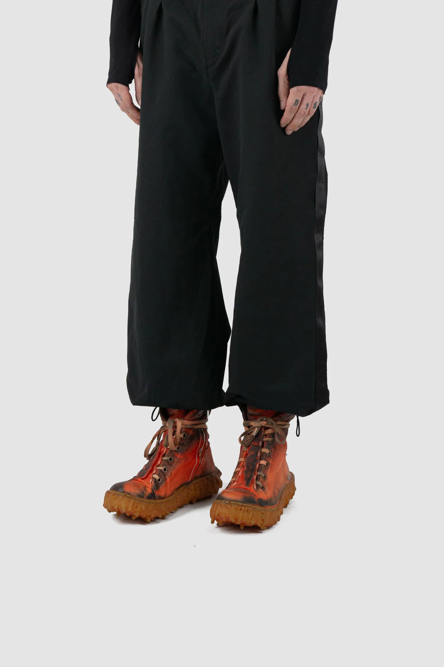 Roter Melt Clash Lava Roter Mid Sneaker