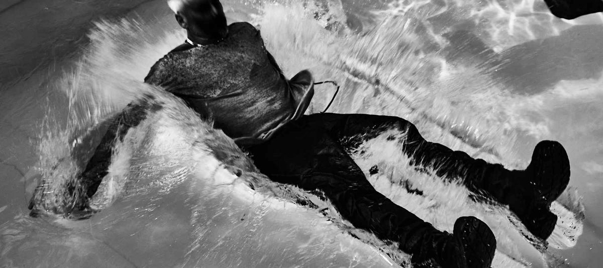MD75 Men's knitwear FW26 collection at MONO-KROM Gallery Leipzig - Desktop banner MD75 Men's knitwear FW26 collection at MONO-KROM Gallery Leipzig - Desktop banner