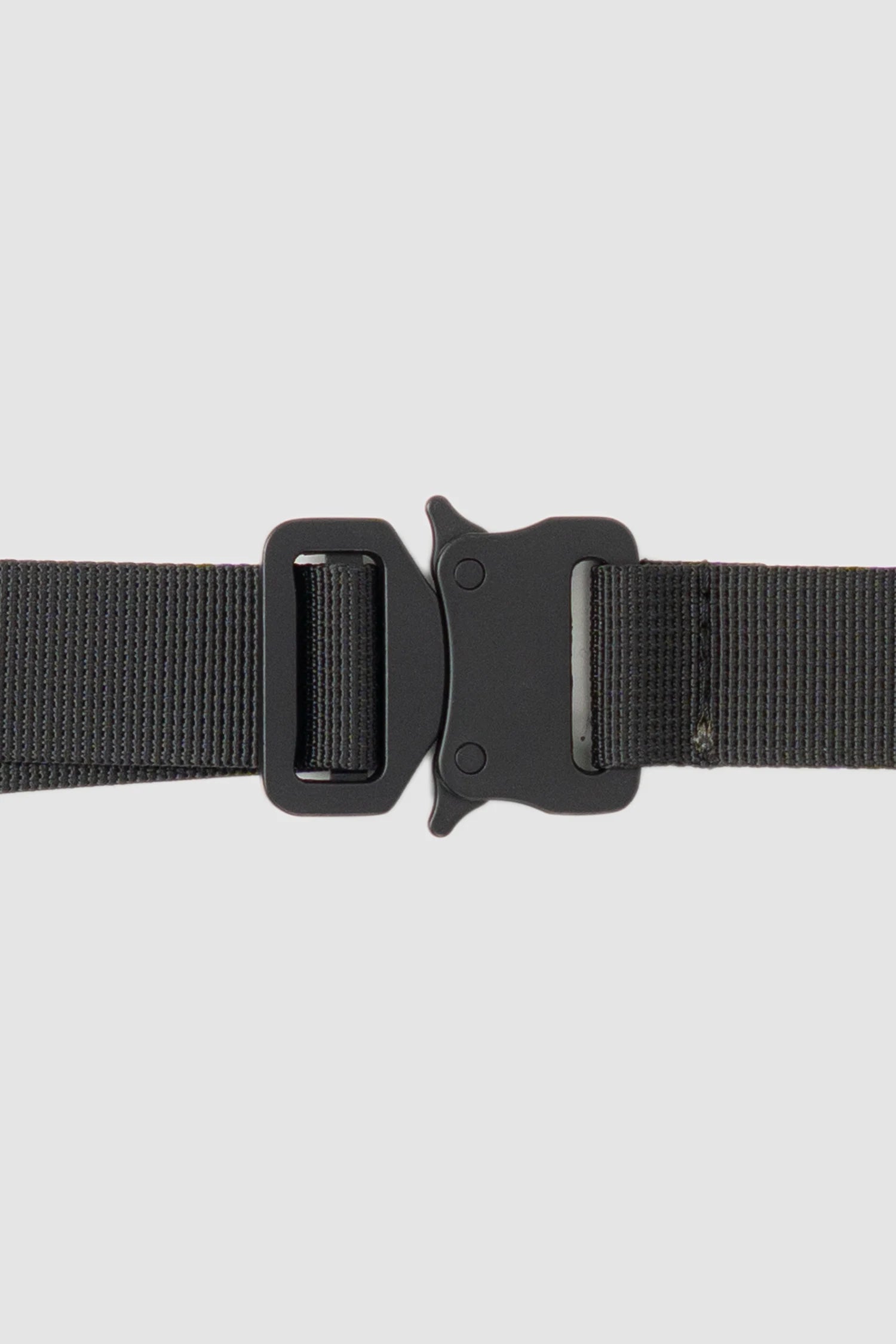 Werkschwarz - Men’s Black Washed Fanny Pack Nylon 2 item detail view