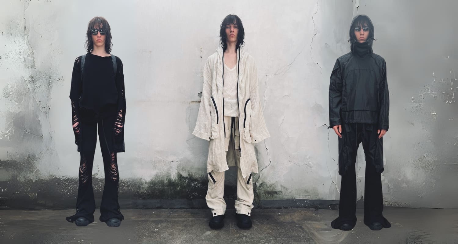 GALL Laboratories Blog post Experimental Menswear from the Edge