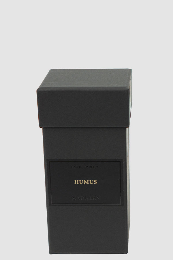 Boxed view of Humus Eau de Parfum bottle, MAD ET LEN