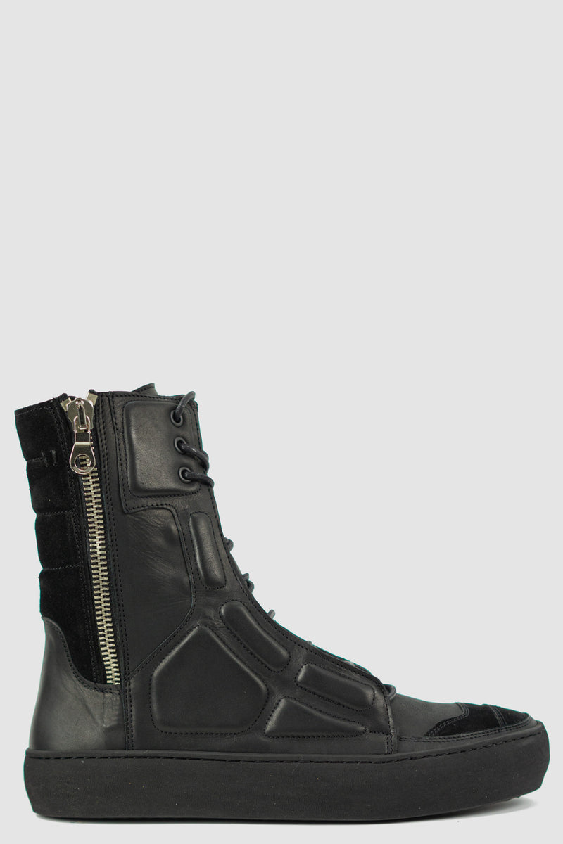Top view of Ivar High Top Laced Sneaker highlighting high top design, THE LAST CONSPIRACY