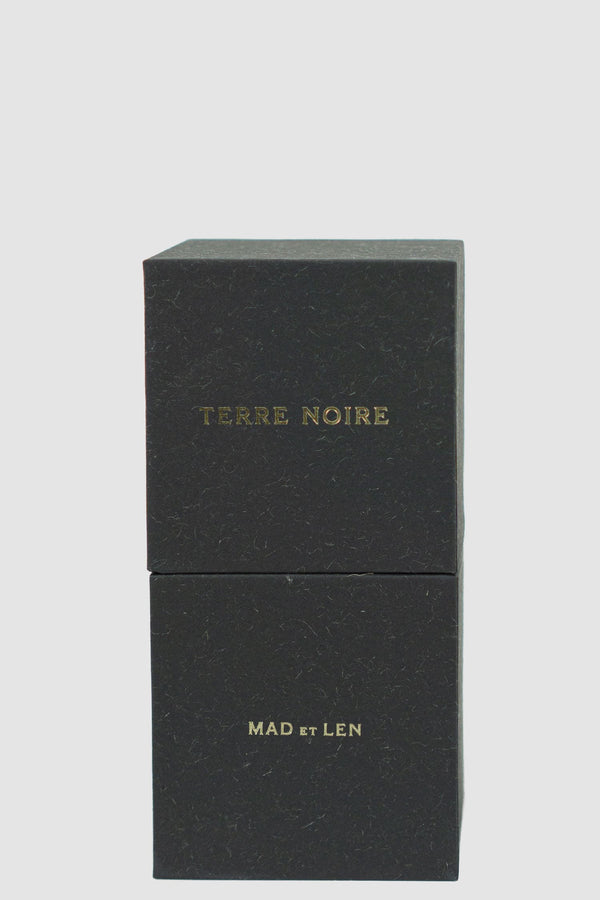 Mad et Len - box view of Terre Noire Scent Eau de Parfum.