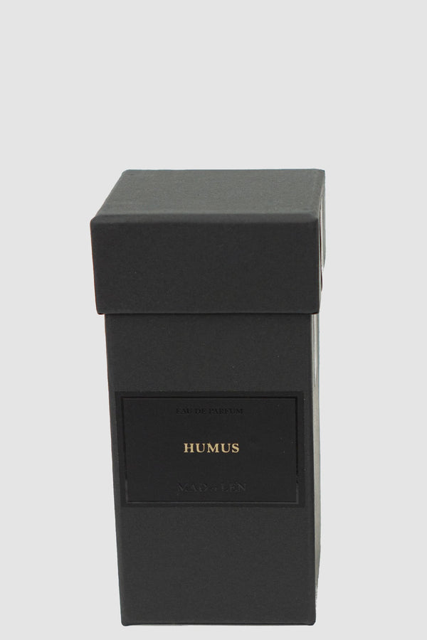 Mad et Len - Box view of Humus Scent Eau de Parfum.