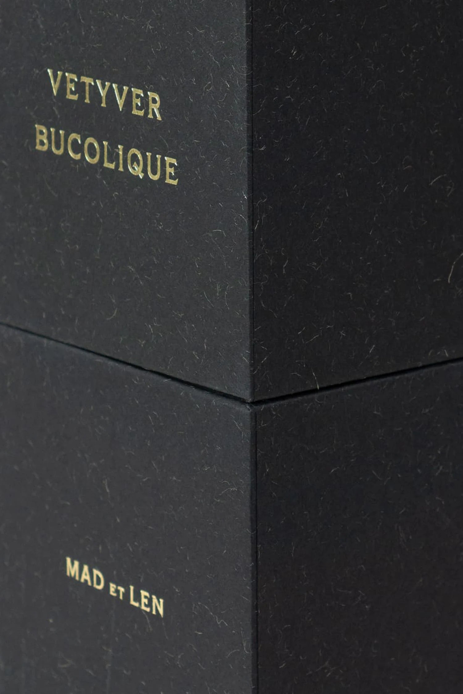 Mad et Len - Vetyver Bucolique Perfume 50ml box close up