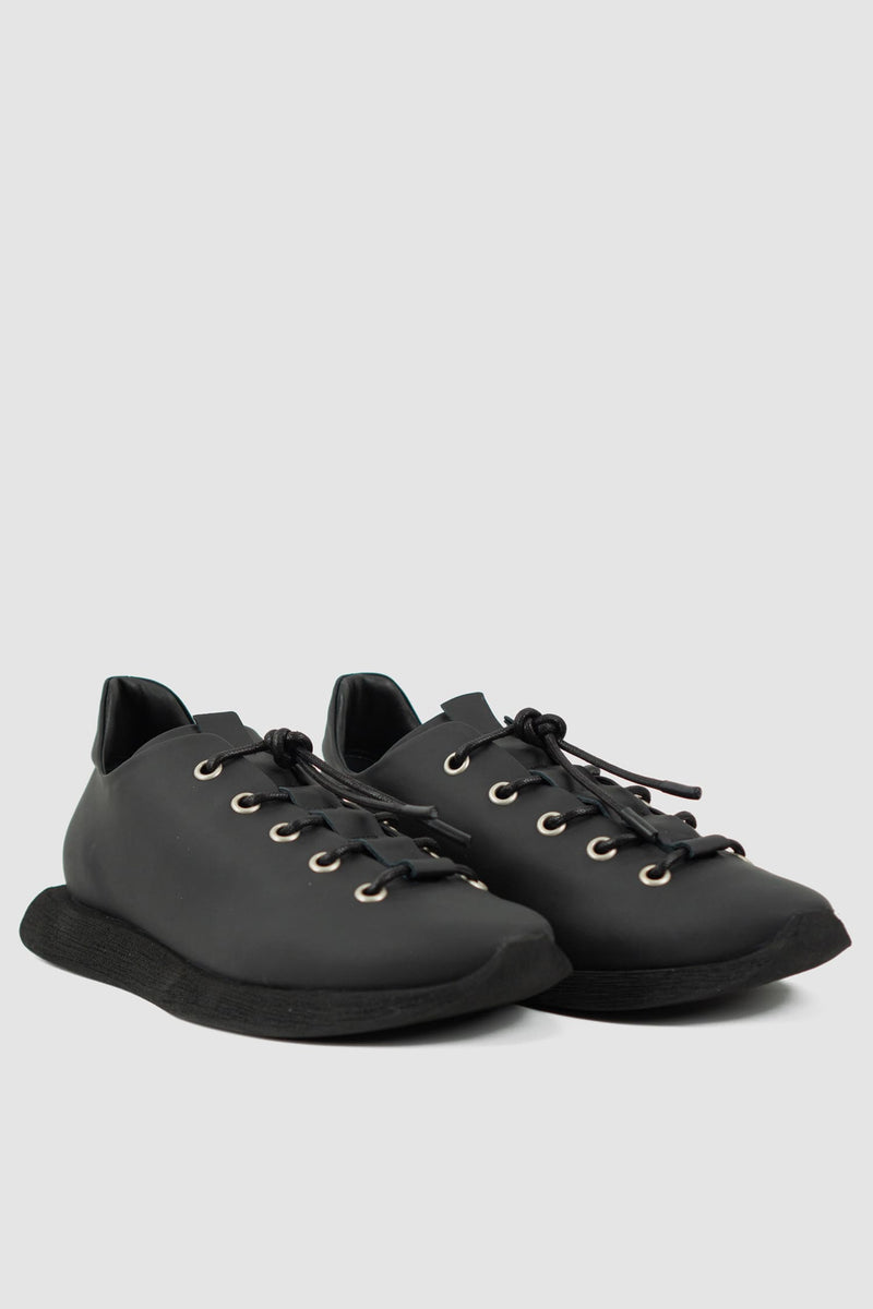 Puro Secret - front right view of Matte Calf Leather Low Top Sneaker