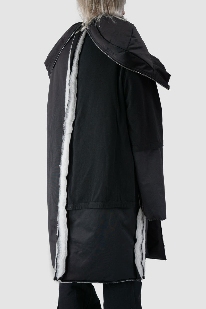 <tc>Rick Owens DRKSHDW | Sisyparka - Oversized Wattierter Kapuzenmantel</tc>