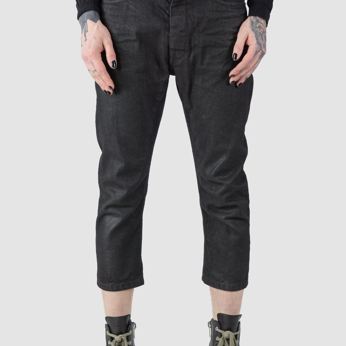 Rick Owens DRKSHDW | Torrence Cropped Jeans aus Denim