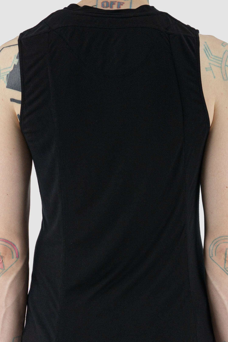 Detail view of Amber Muscle Tank Top for Men, LEON LOUIS