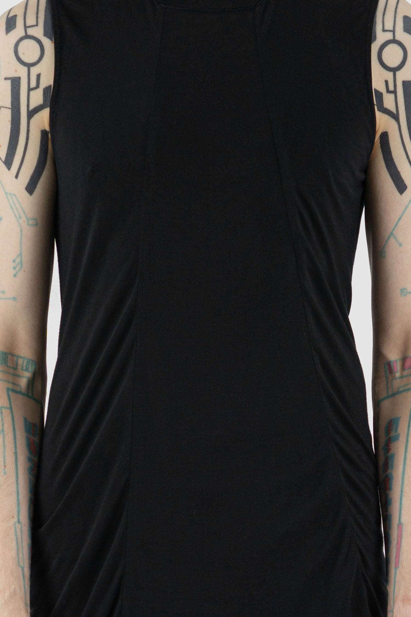 Detail view of Amber Muscle Tank Top for Men, LEON LOUIS