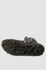 Culture of Brave - Black Chelsea Leather Sneaker - Melt Seal - right sole view