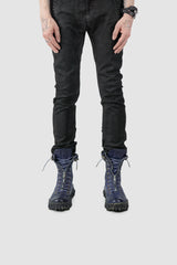 Purple Melt Jumper High Top Front Zipper Sneaker - MELH1