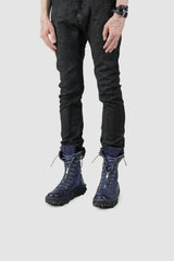 Purple Melt Jumper High Top Front Zipper Sneaker - MELH1