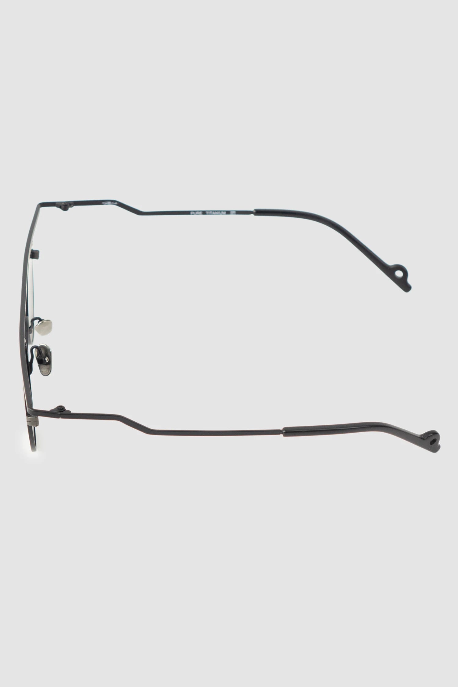 Gall Laboratories by Justin Gall - Black Carbon Titanium Micro Sphere Shades item left view
