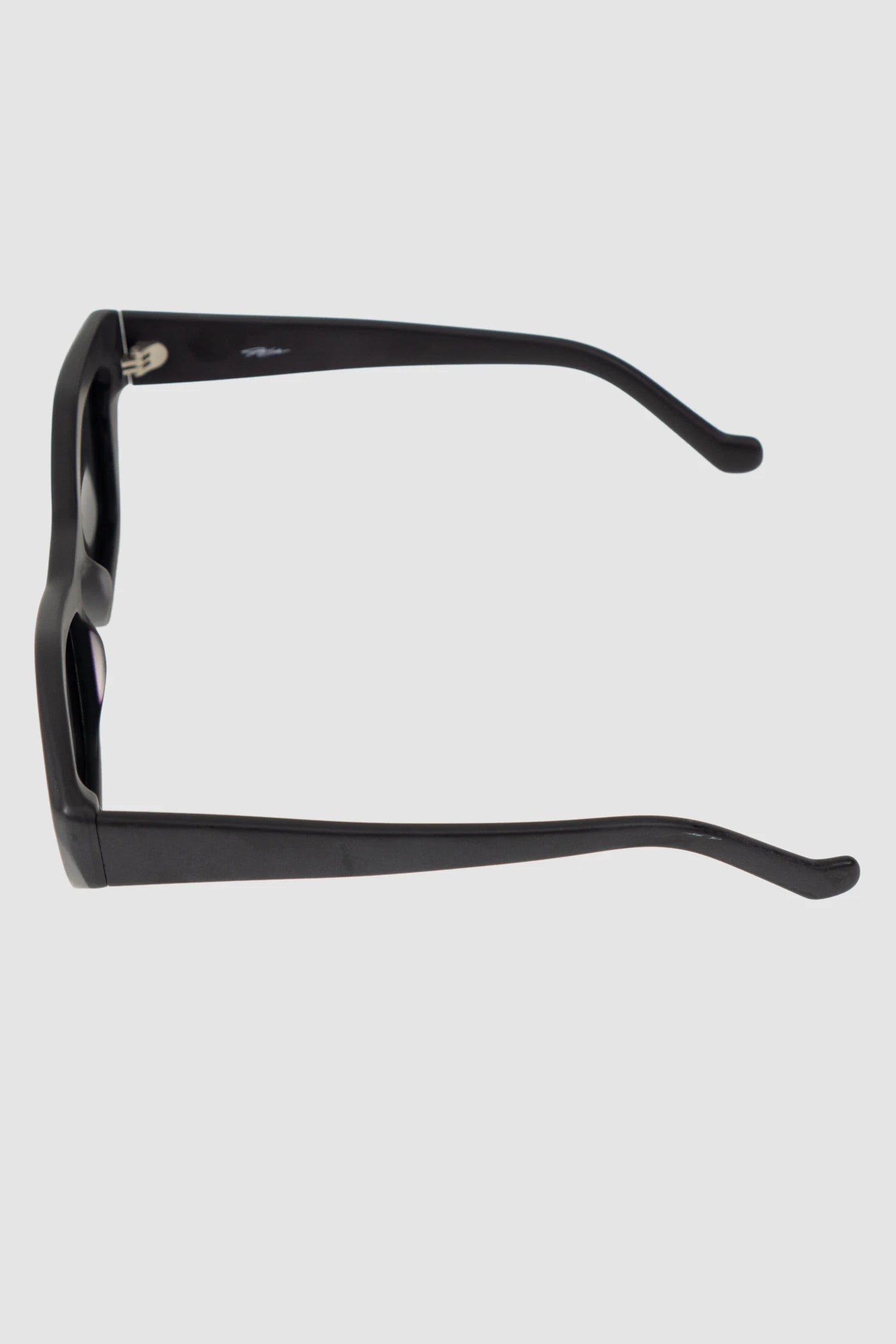 Gall Laboratories by Justin Gall - Black Chunky Geometric Acetate Sunglasses item left view