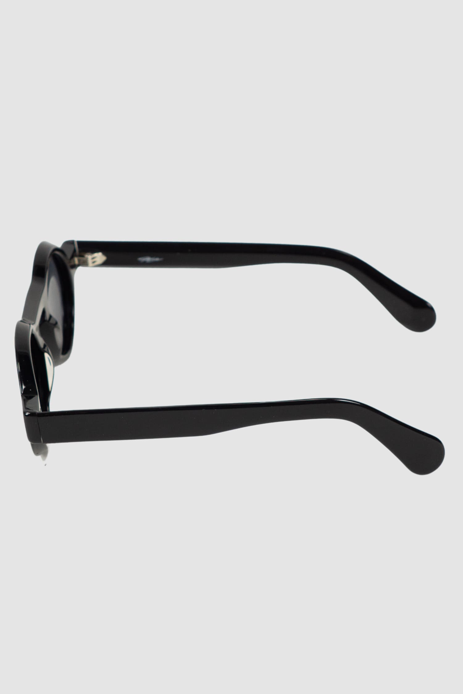 Gall Laboratories by Justin Gall - left view of black Acetate Jumbo Shere Sunglasses