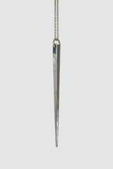 Parts of Four - Polished Sterling Silver Giant Spike Necklace - detail view - MONO-KROM Gallery