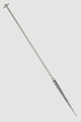 Parts of Four - Polished Sterling Silver Giant Spike Necklace - diagonal view