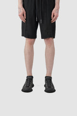 Black Matte Calf Leather Low Top Sneaker