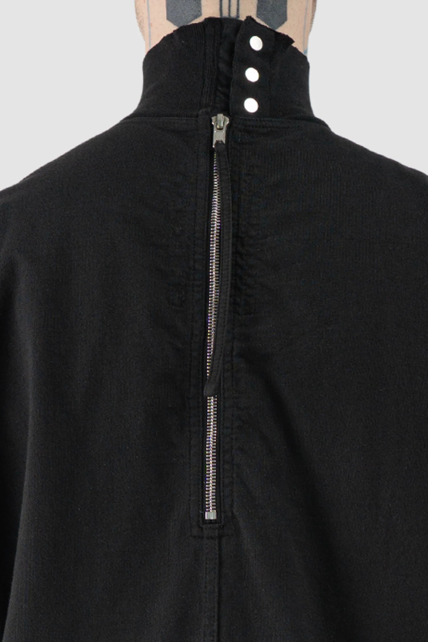 Rick Owens - Black Peep Hole Melting Torch Top FW15 