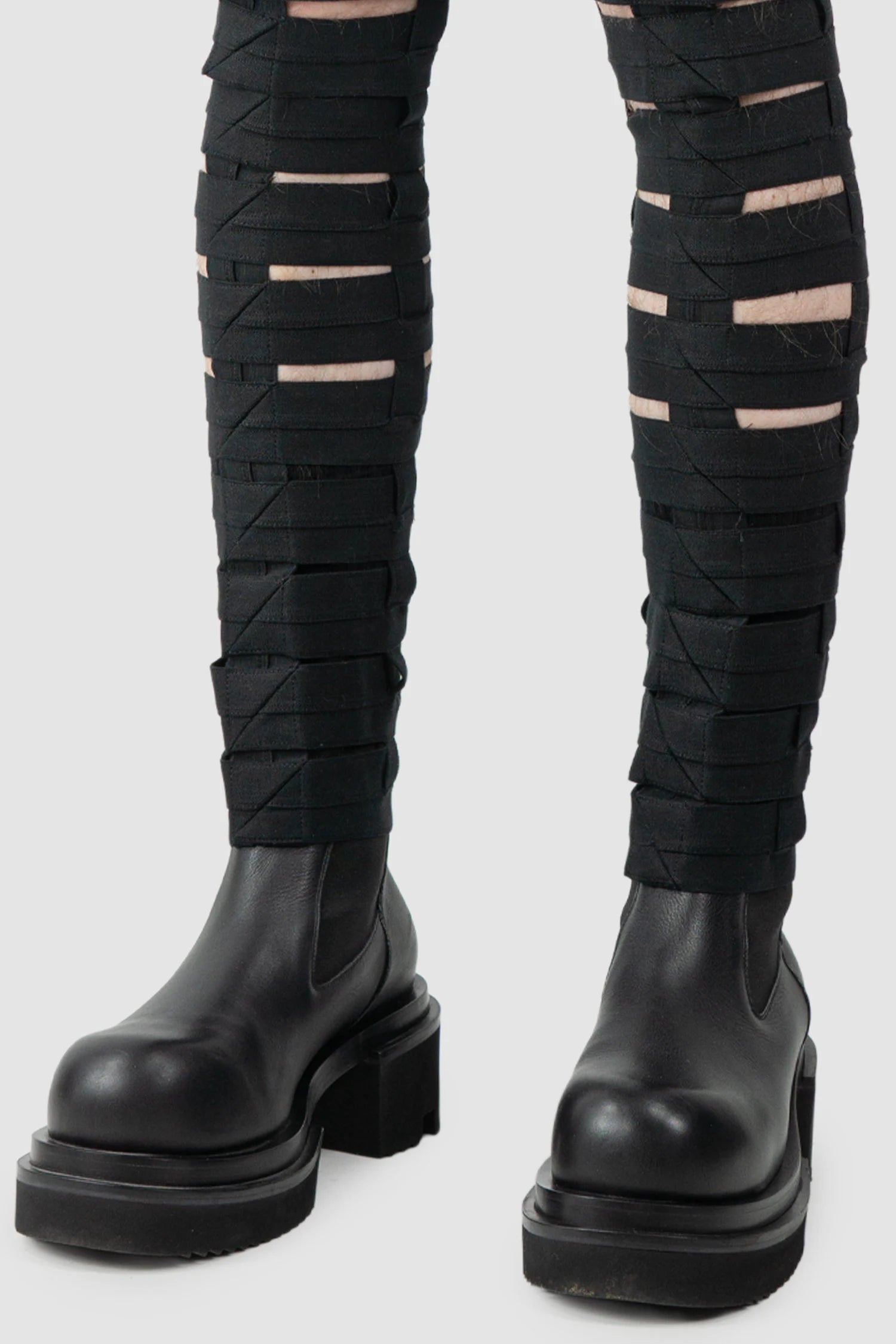 Rick Owens - Black Spartan Jeans SS22 
