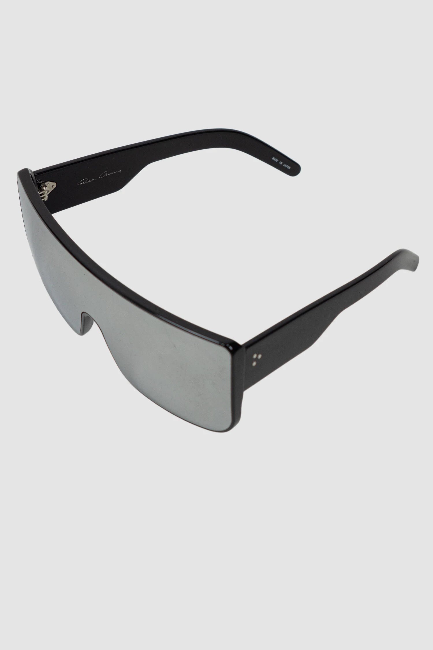 Rick Owens - Documenta Mirror Sunglasses - left view