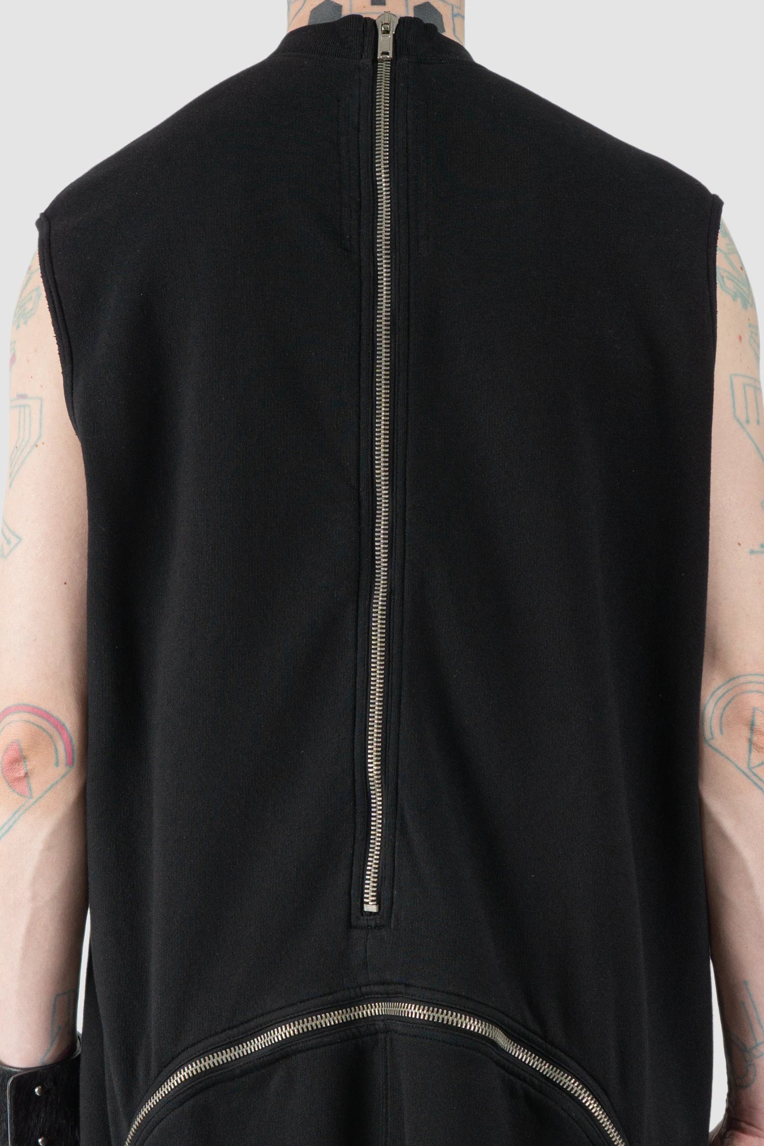 Rick Owens DRKSHDW - Black Felpa Moody Body Bag FW14 