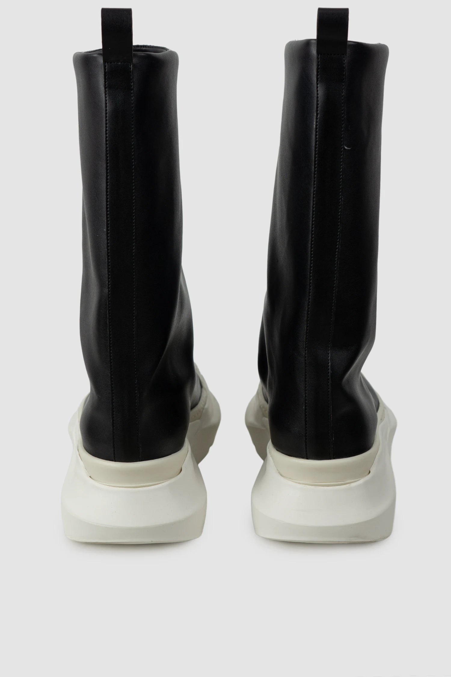 Rick Owens DRKSHDW - Black Fogachine Sneaker FW22 "Strobe" - back view