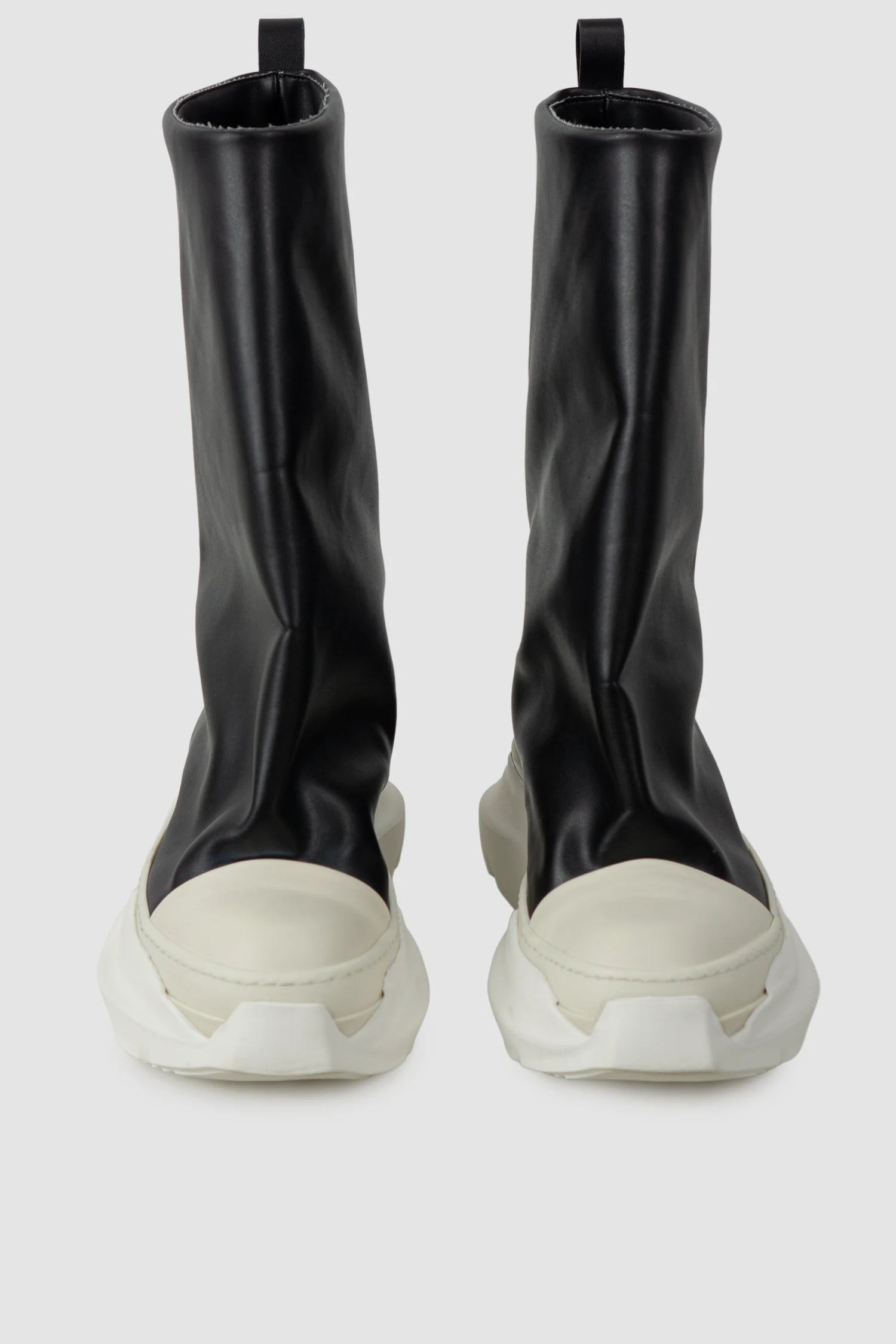 Rick Owens DRKSHDW - Black Fogachine Sneaker FW22 "Strobe" - front view