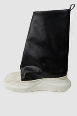 Rick Owens DRKSHDW - Black Fogachine Sneaker FW22 "Strobe" - right inside view