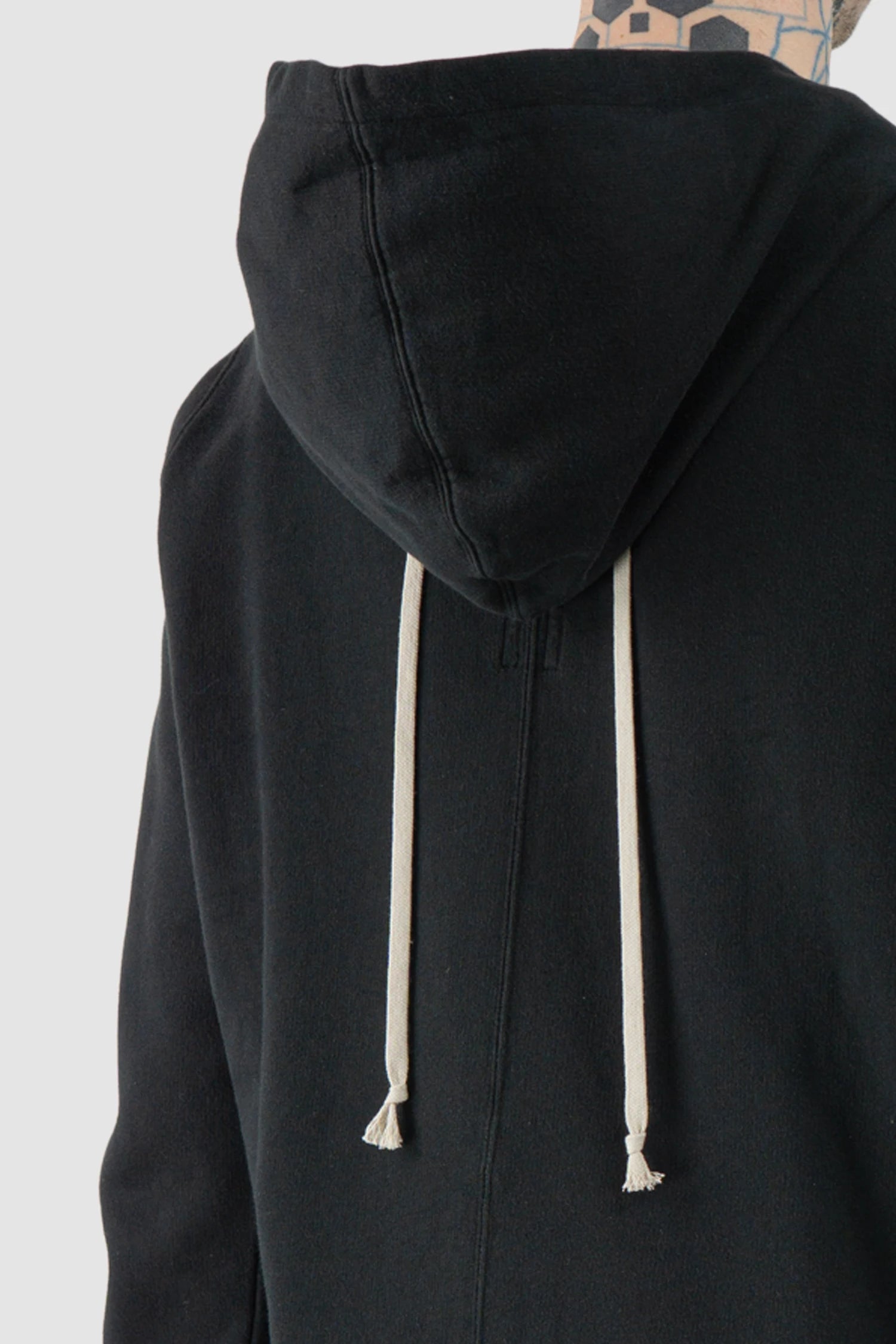 Rick Owens DRKSHDW - Black Gauntlet Granbury Hoodie SS23 