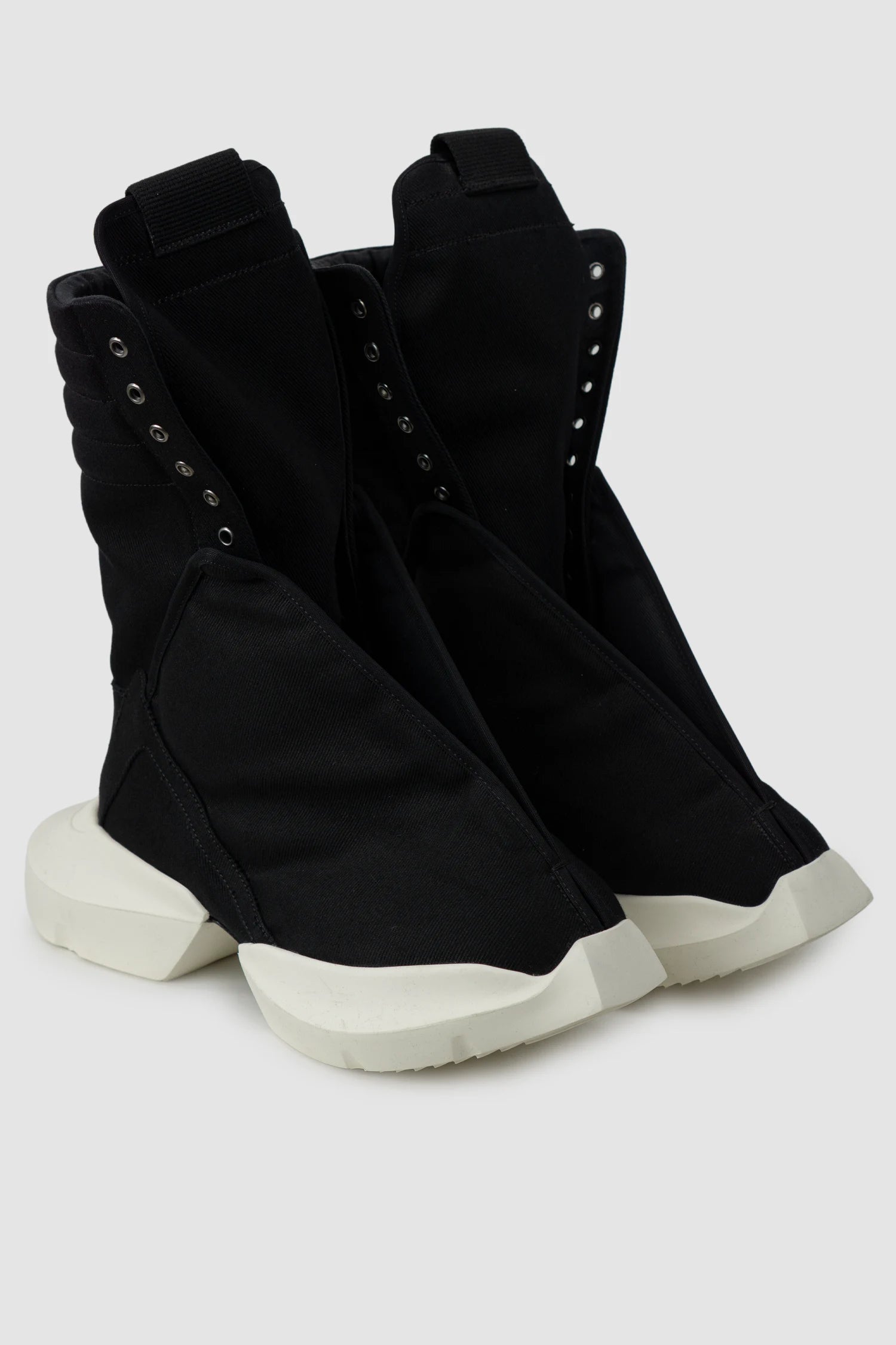 Rick Owens DRKSHDW - Black Megaturbo Dunk Sneakers SS22 