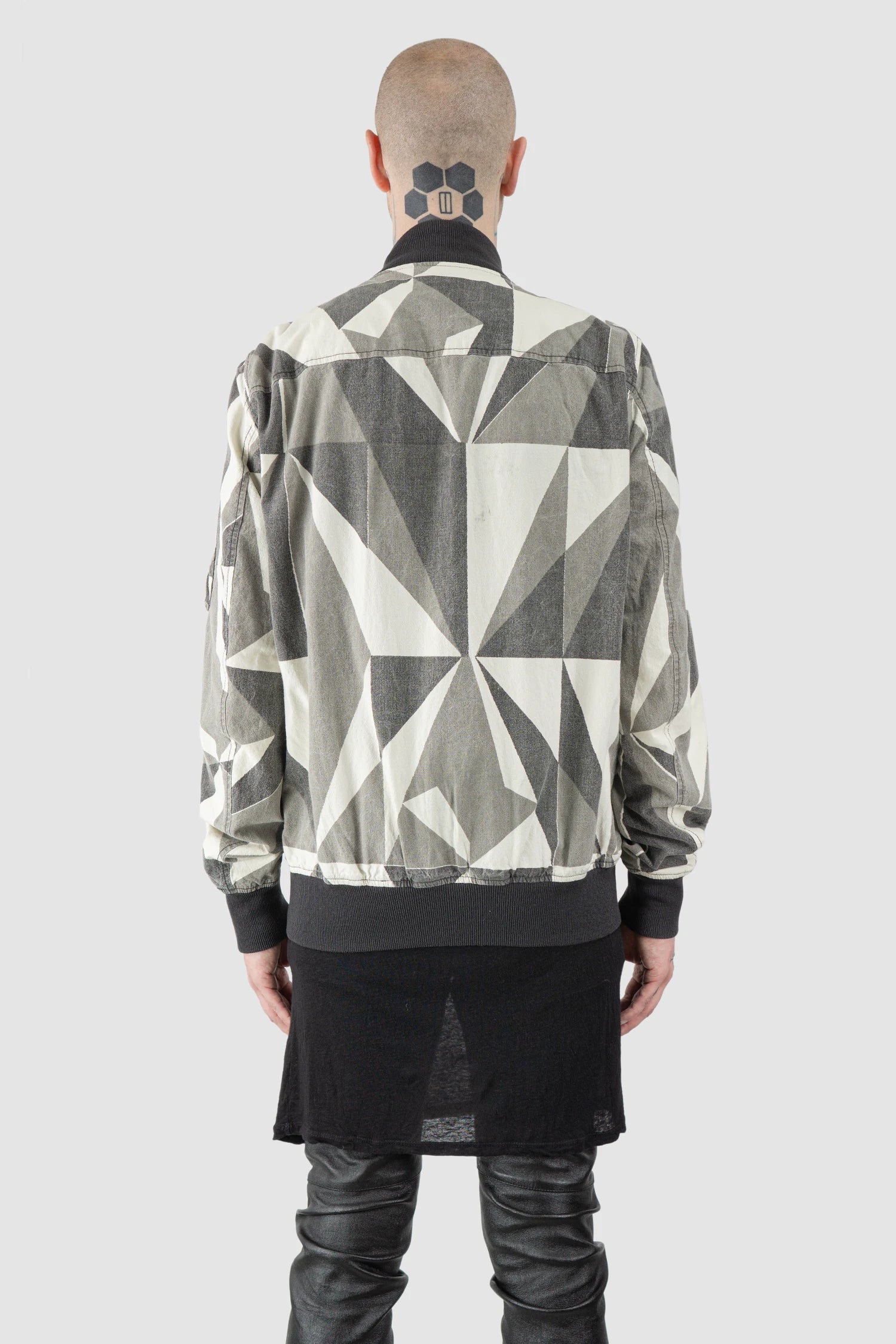 Rick Owens DRKSHDW - Geo Camo Bomber Jacket SS13 