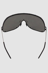 Rick Owens - Flash Gold Shield Sunglasses - back view