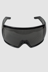 Rick Owens - Kriester Shiny Sunglasses - front view - MONO-KROM | Gallery