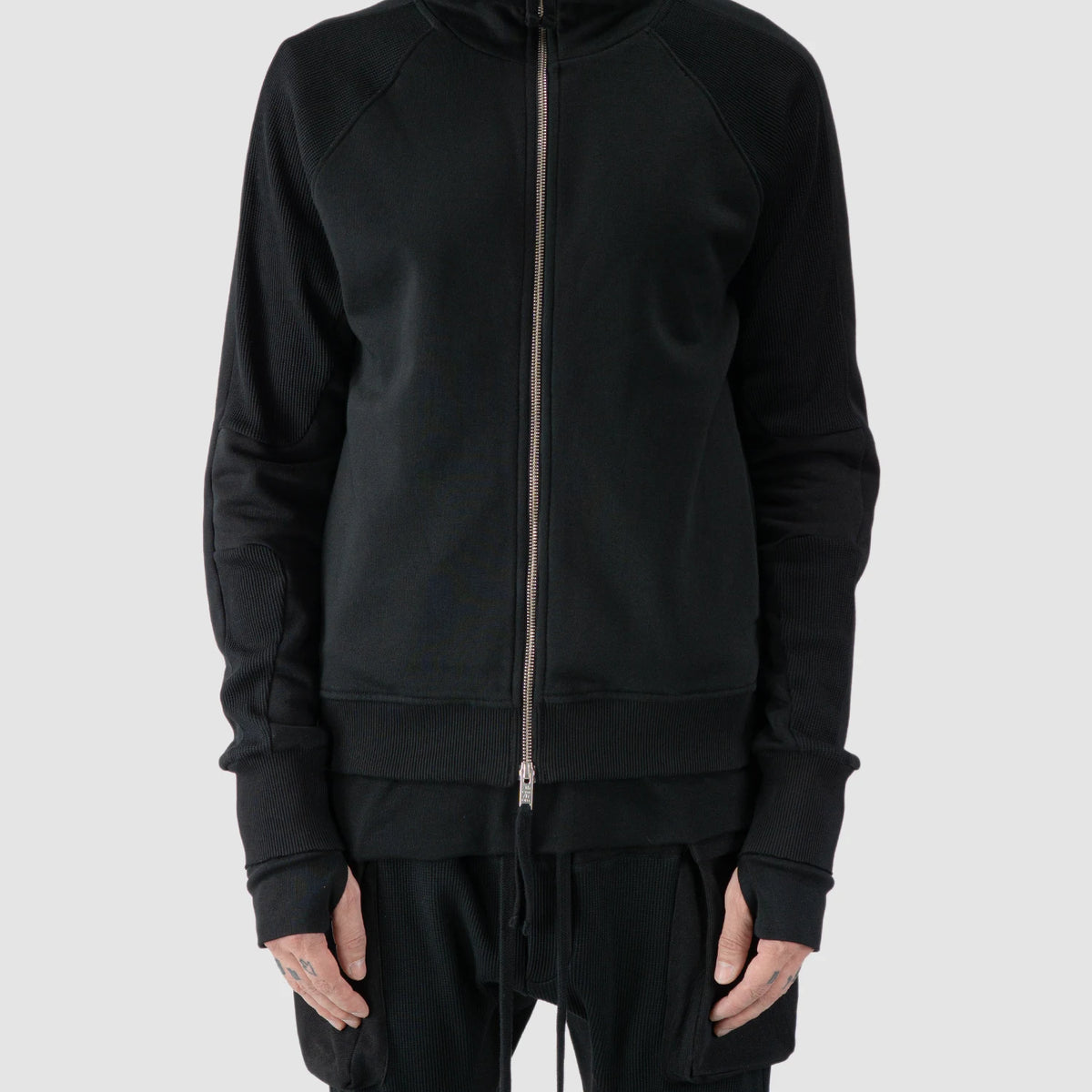 BOTTT bott×TTTMSW zipup ニット Black M BOTTT bott×TTTMSW zipup ニット Black M