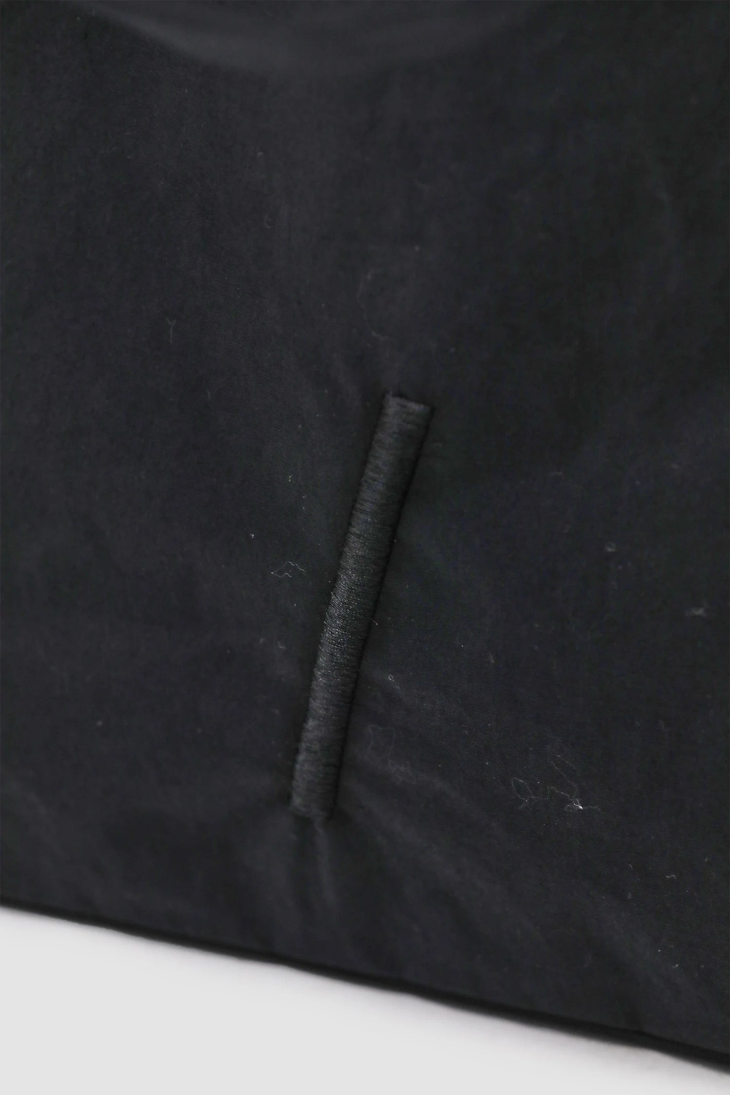 Thom Krom - Black Bonded Shopper Tote Bag BAG-M-1 item detail view