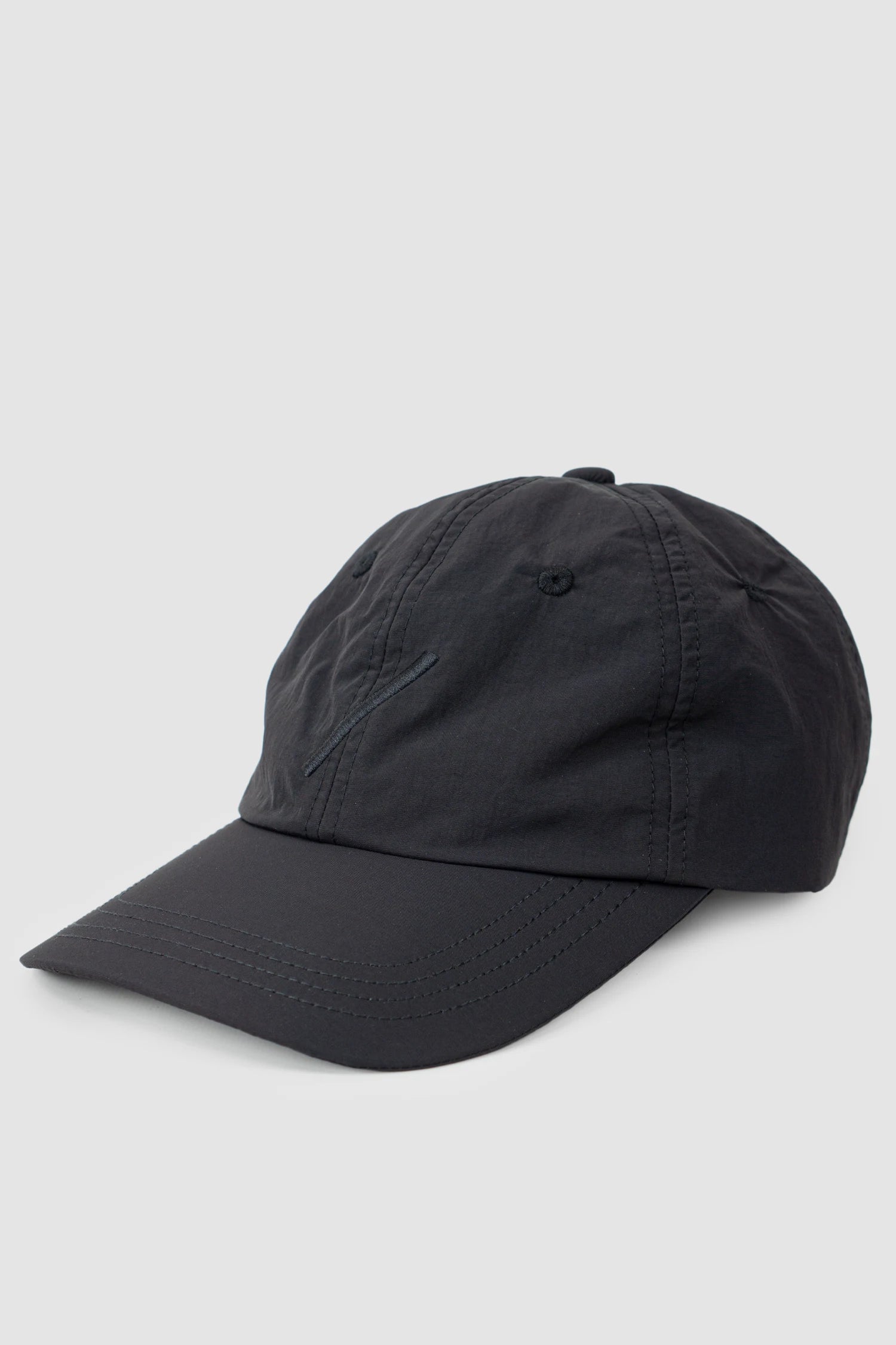 Thom Krom – Men's Black Slash Logo Base Cap - item left view