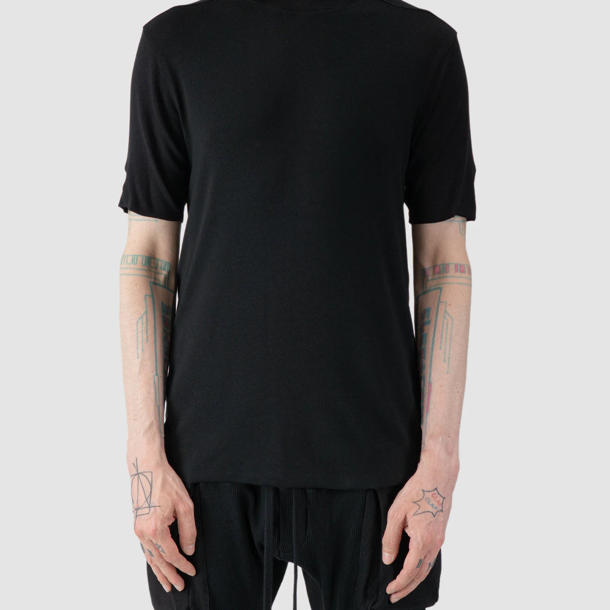 トップス Thom Krom Frayed edge shirt thumbhole thom-krom-slim-fit-raw-edge-