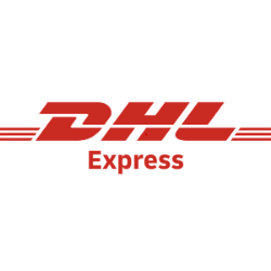 DHL Express logo for MONO-KROM Gallery